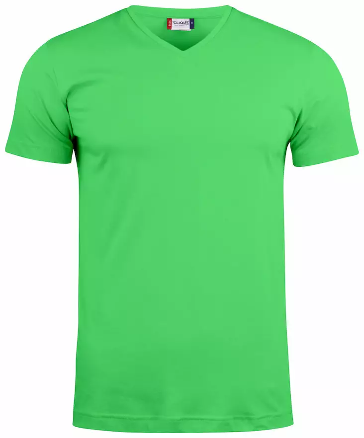 Clique Basic-T V-neck, Apple Green - Clique Vaatteet - 029035-605 - 1