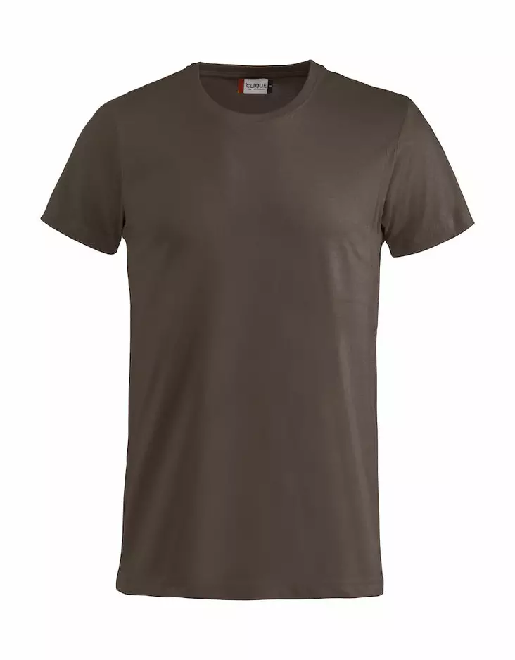Clique Basic-T, dark mocca - Clique Vaatteet - 029030-825 - 1