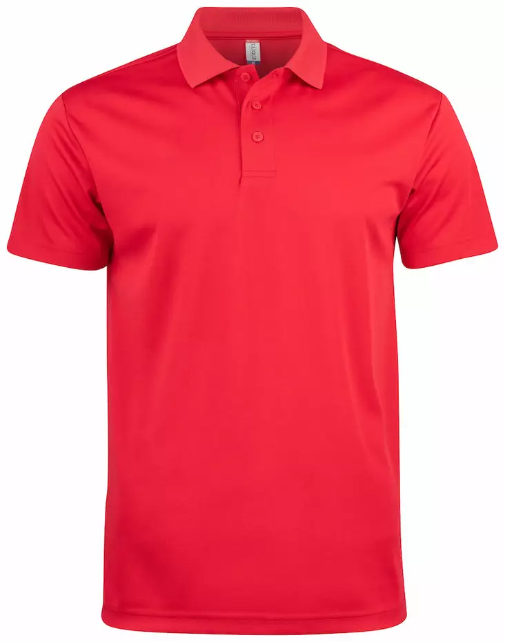 Clique Basic Active Polo, punainen - Clique Vaatteet - 028254-35 - 1