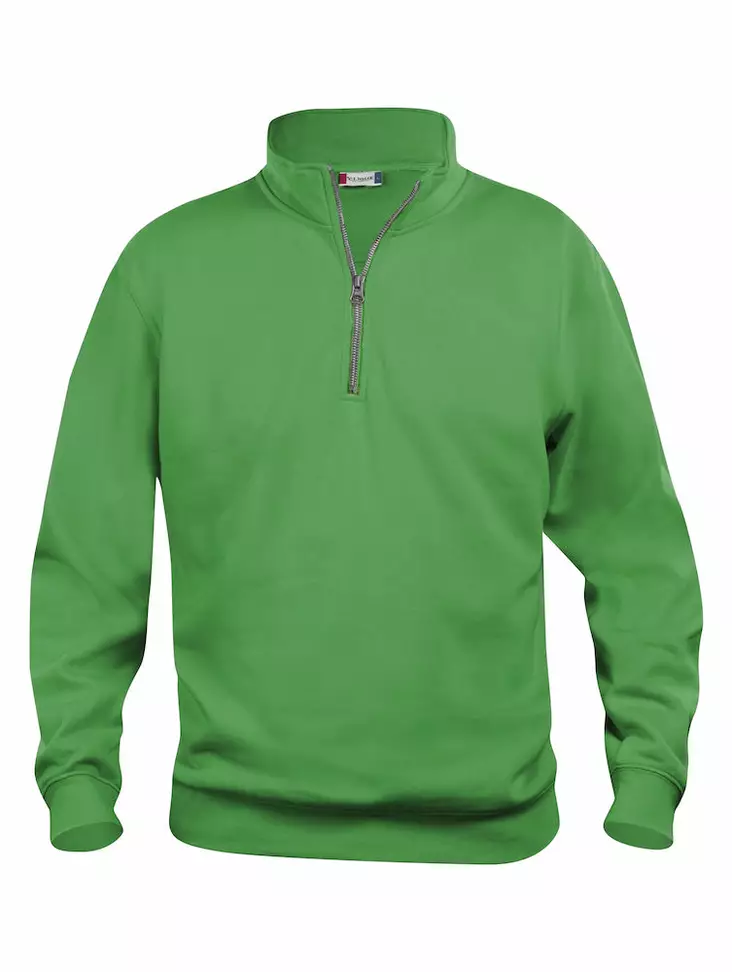 Clique Basic Half Zip, apple green - Clique Vaatteet - 021033-605 - 1