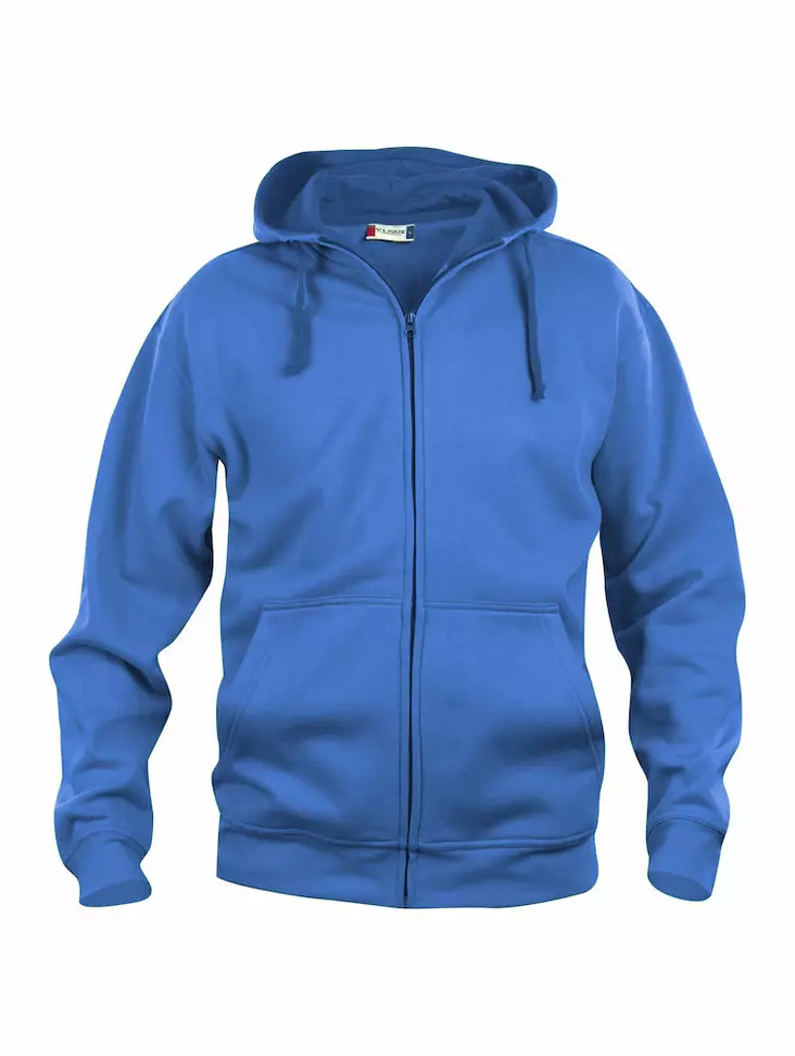 Clique Basic Hoody Full zip, keskisinine - Clique Vaatteet - 021034-55 - 1