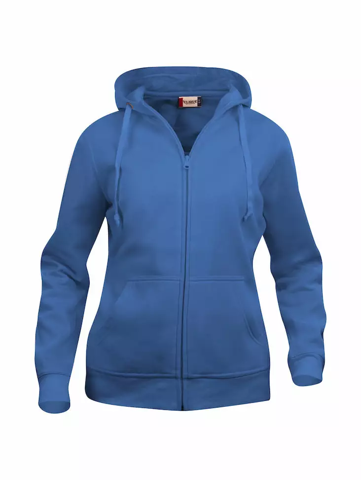 Clique Basic Hoody Full zip ladies, kesk - Clique Vaatteet - 021035-55 - 1