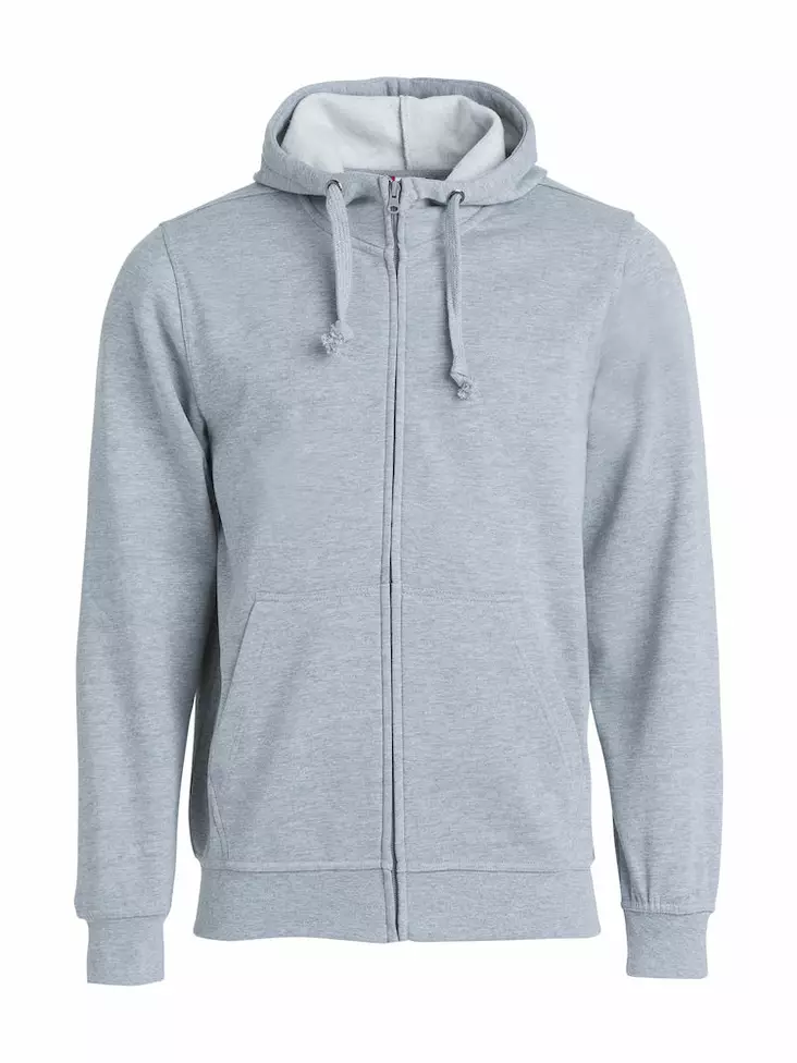Clique Basic Hoody Full zip, meleerattu - Clique Vaatteet - 021034-95 - 1