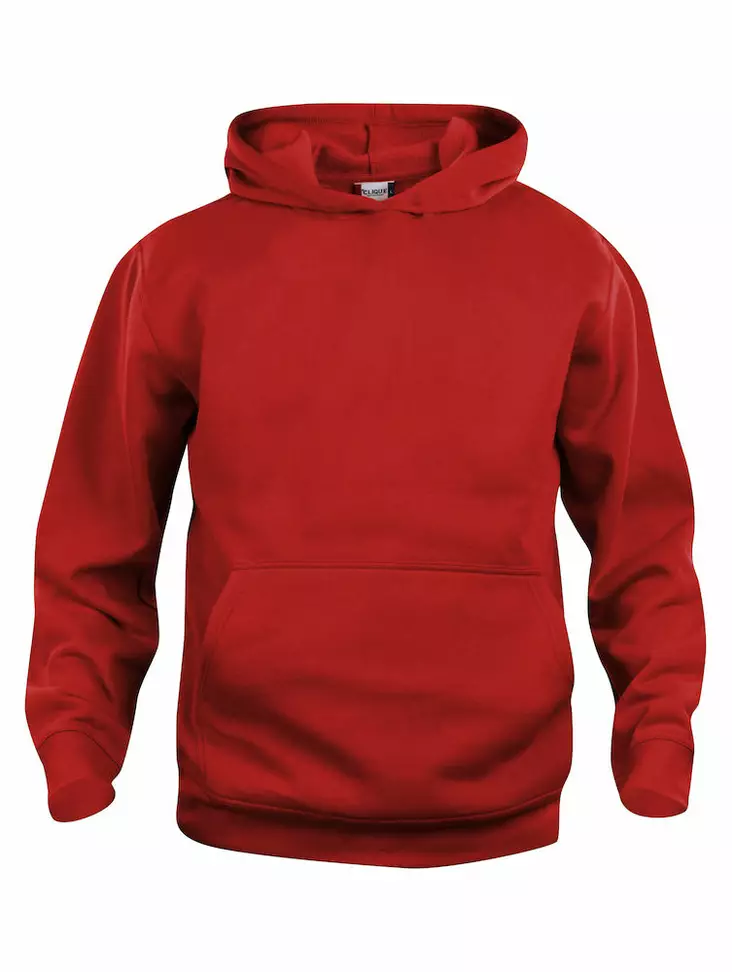 Clique Basic Hoody Junior, punainen - Clique Vaatteet - 021021-35 - 1