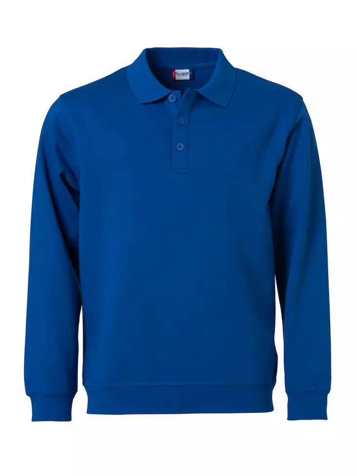 Clique Basic Polo Sweater, keskisininen - Clique Vaatteet - 021032-55 - 1
