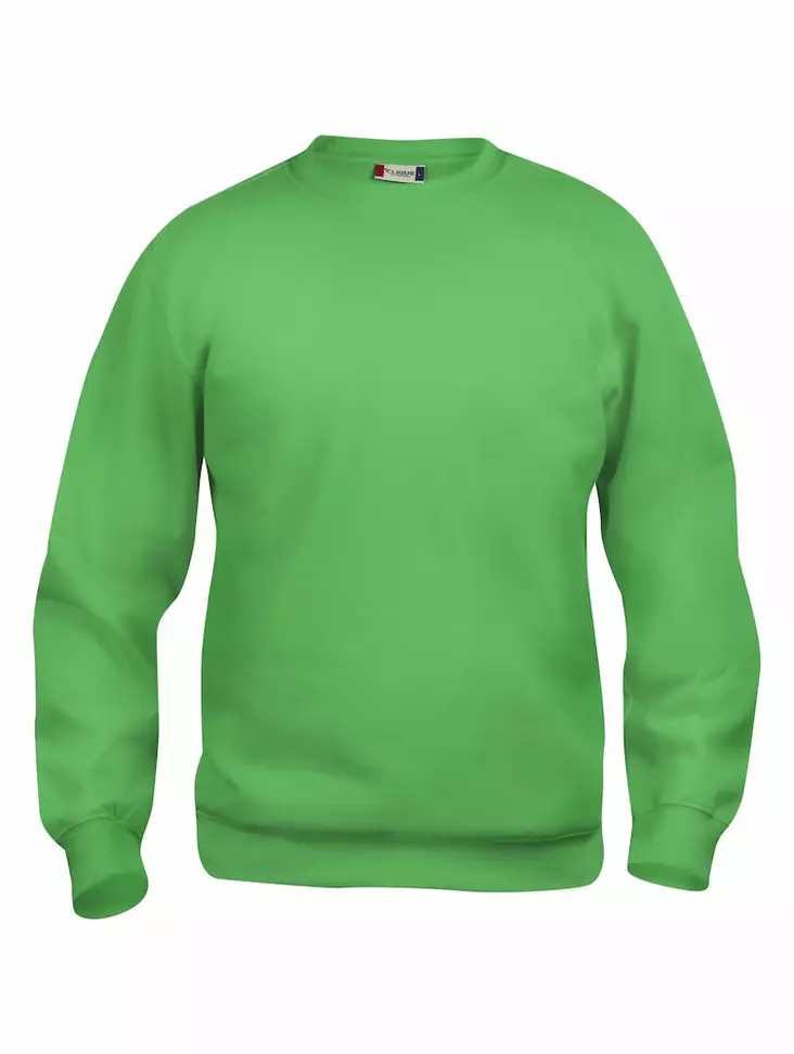 Clique Basic Roundneck, apple green - Clique Vaatteet - 021030-605 - 1