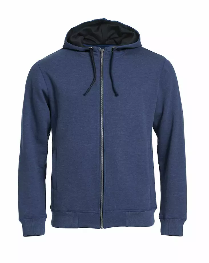 Clique Classic Hoody Full Zip, Blue Mela - Clique Vaatteet - 021044-565 - 1