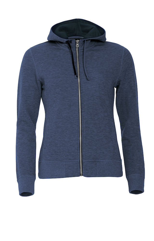 Clique Classic Hoody Full Zip Ladies, Bl - Clique Vaatteet - 021045-565 - 1