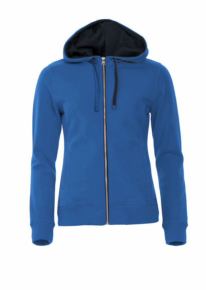 Clique Classic Hoody Full Zip Ladies, ke - Clique Vaatteet - 021045-55 - 1