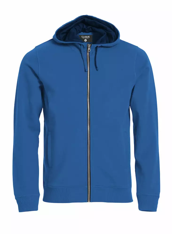 Clique Classic Hoody Full Zip, keskisini - Clique Vaatteet - 021044-55 - 1