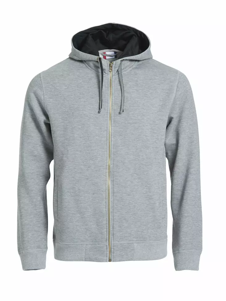 Clique Classic Hoody Full Zip, meleeratt - Clique Vaatteet - 021044-95 - 1
