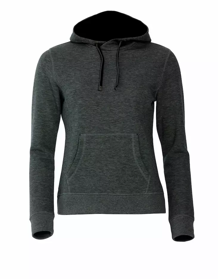 Clique Classic Hoody Ladies, Antracit Me - Clique Vaatteet - 021042-955 - 1