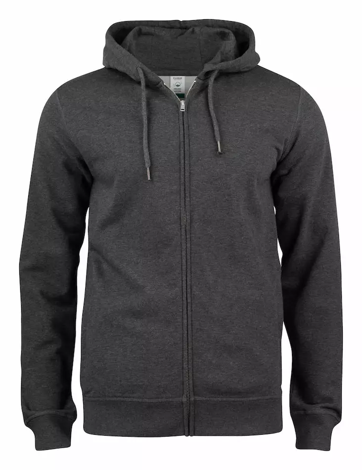 Clique Premium OC Hoody Full Zip, meleer - Clique Vaatteet - 021004-955 - 1
