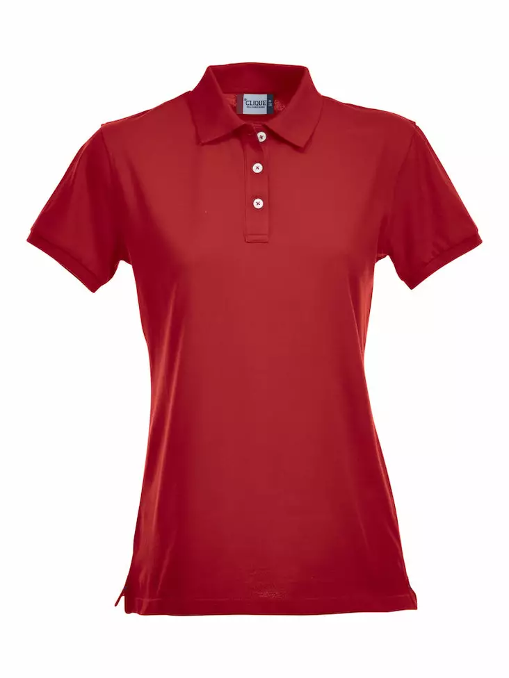 Clique Stretch Premium Polo Ladies, puna - Clique Vaatteet - 028241-35 - 1