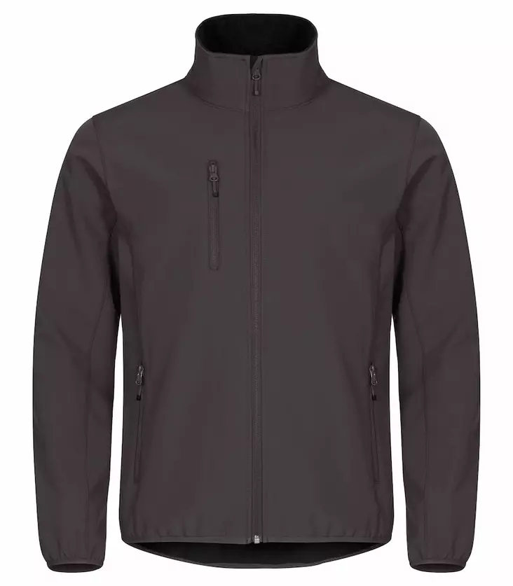 Clique classic softshell takki t.harmaa - Clique Vaatteet - 0200910-945 - 1