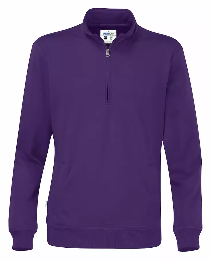 Cottover Half Zip Unisex, Violetti - Kaikki vapaa-ajan vaatemerkit - 141012-885 - 1