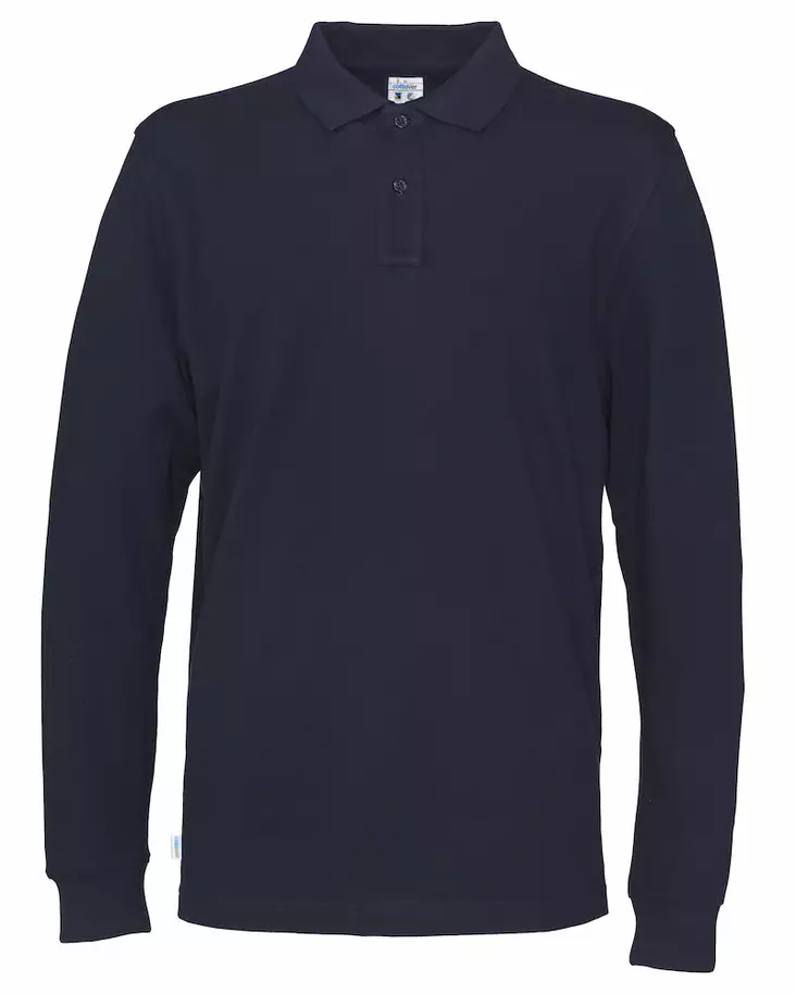 Cottover Pique Long Sleeve Man, T.sinine - Kaikki vapaa-ajan vaatemerkit - 141018-855 - 1