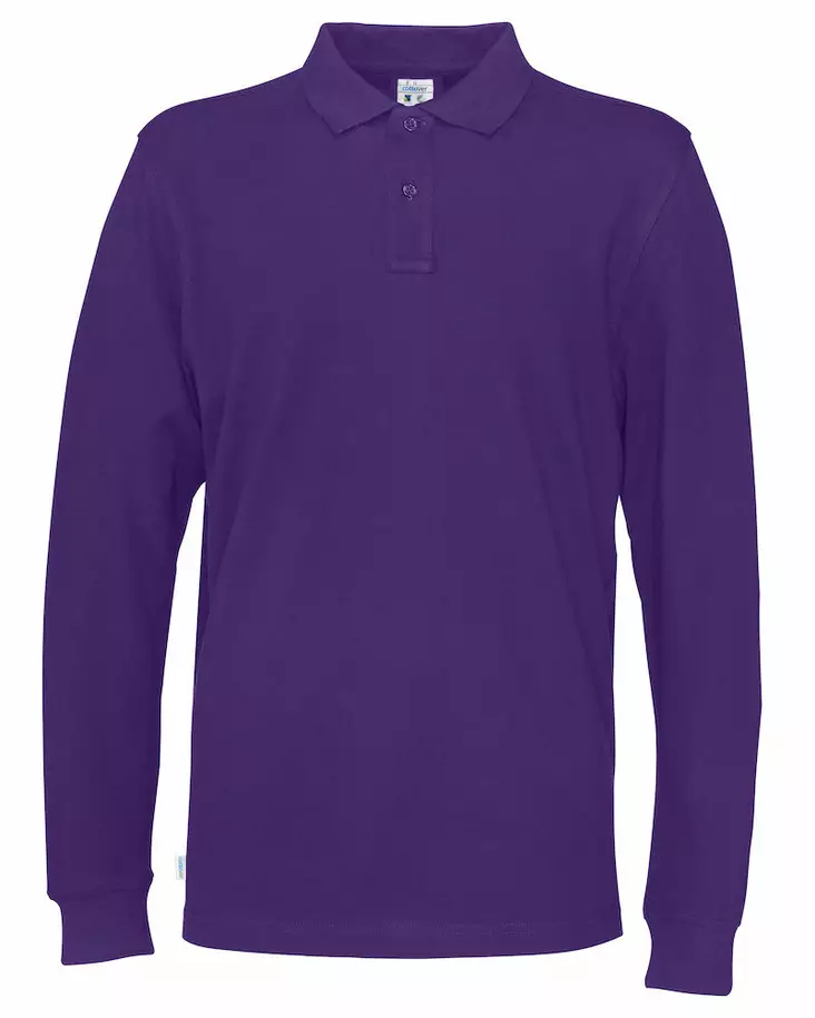 Cottover Pique Long Sleeve Man, Violetti - Kaikki vapaa-ajan vaatemerkit - 141018-885 - 1