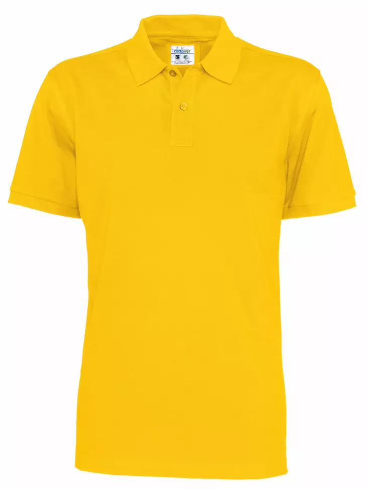 Cottover Pique Man, Keltainen - Kaikki vapaa-ajan vaatemerkit - 141006-255 - 1