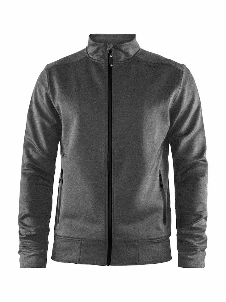 Noble Zip Jacket M, Dark Grey Melange/Bl - Craft Vaatteet - 1904576-2975 - 1