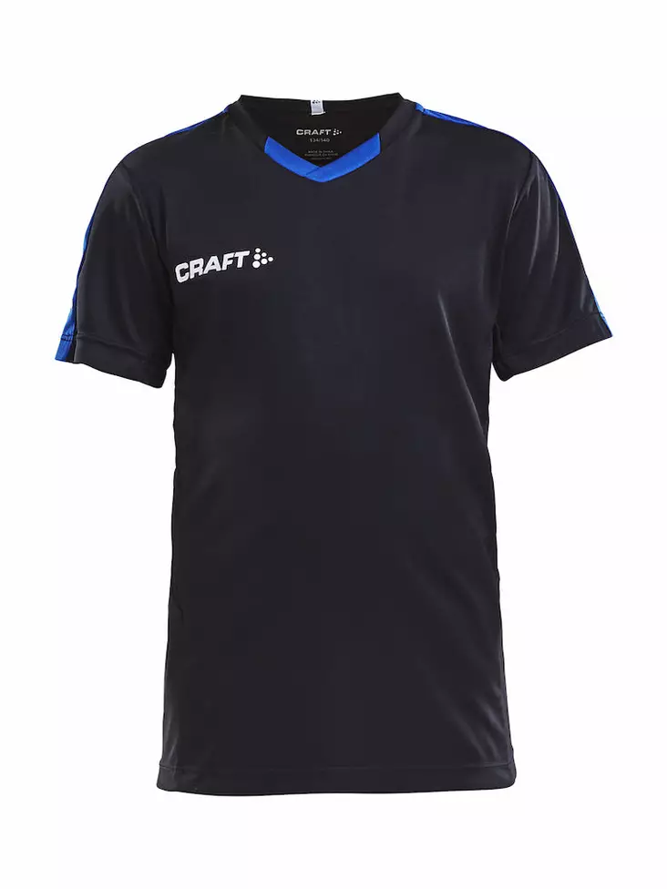 PROGRESS Jersey Contrast JR, BLACK/ROYAL - Craft Vaatteet - 1905583-9345 - 1