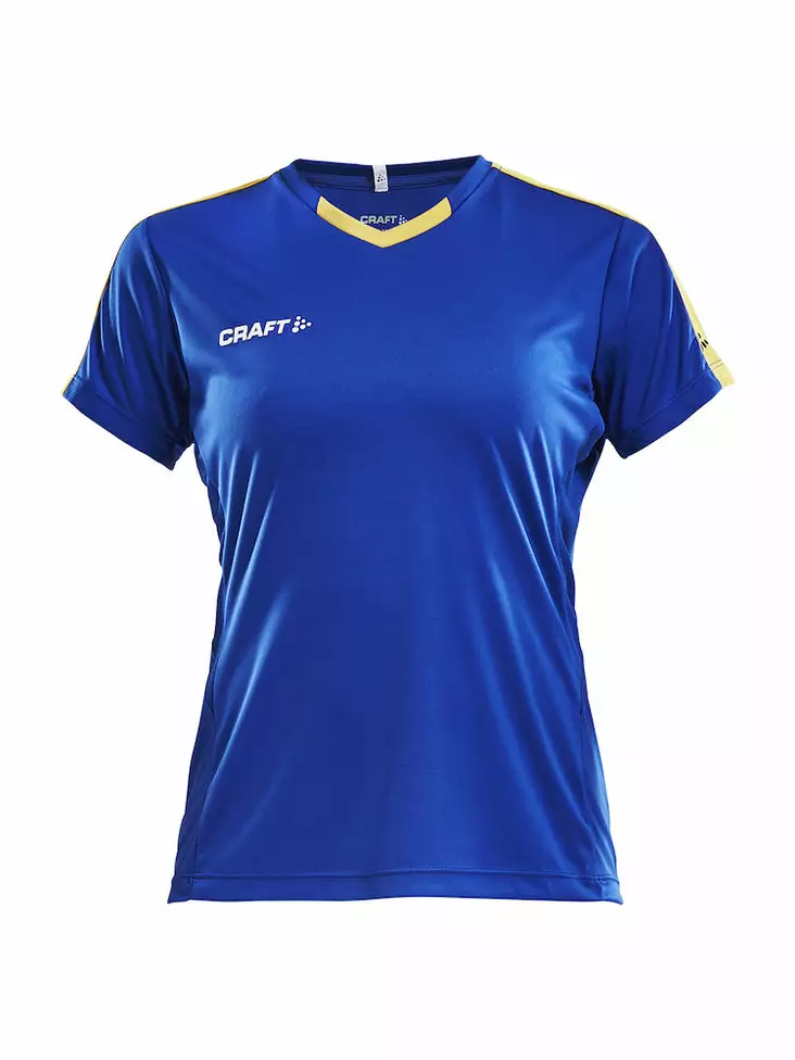 PROGRESS Jersey Contrast WMN, ROYAL/YELL - Craft Vaatteet - 1905567-2345 - 1