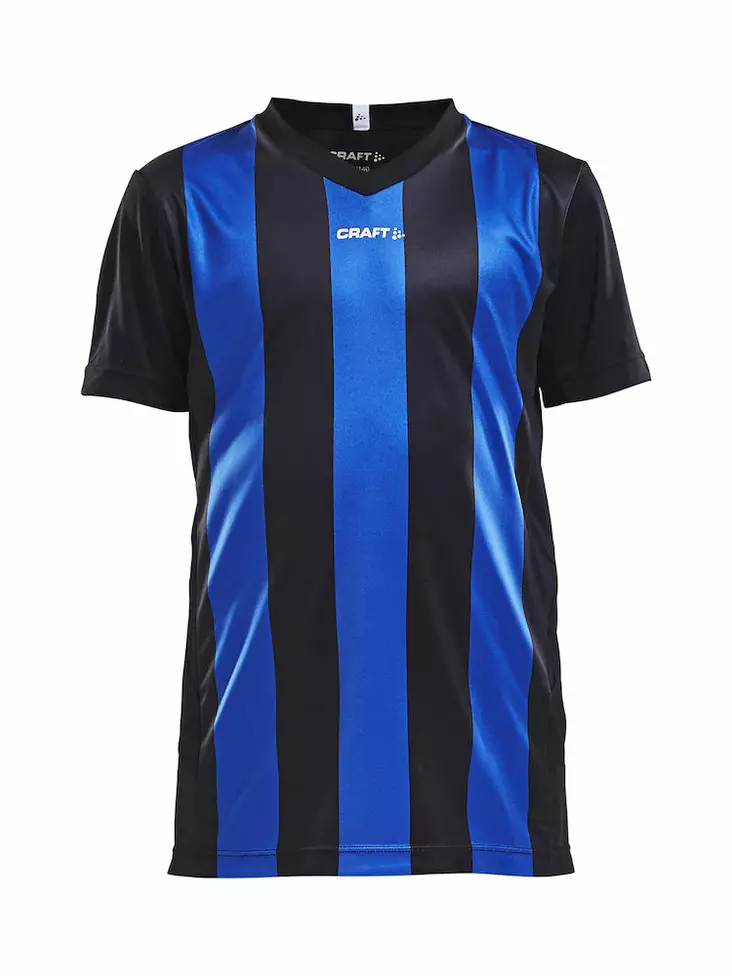 PROGRESS Jersey Stripe JR, BLACK/ROYAL B - Craft Vaatteet - 1905584-9345 - 1