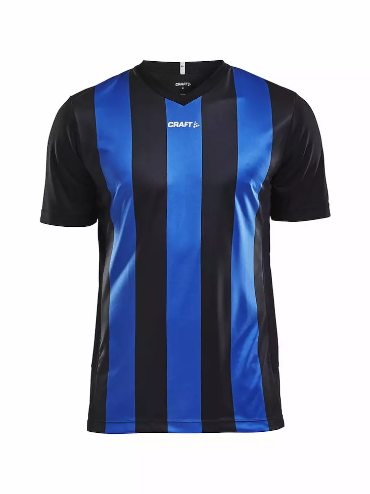 PROGRESS Jersey Stripe Men, BLACK/ROYAL - Craft Vaatteet - 1905562-9345 - 1