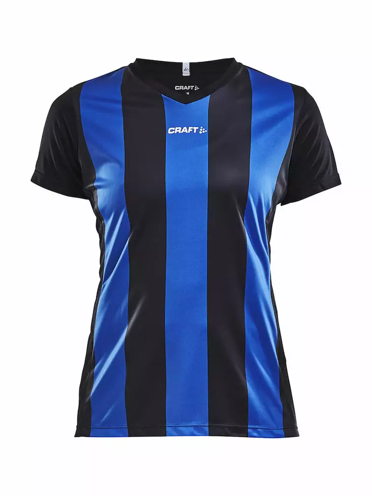 PROGRESS Jersey Stripe WMN, BLACK/ROYAL - Craft Vaatteet - 1905568-9345 - 1