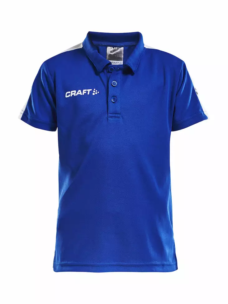 PROGRESS Polo Pique JR, ROYAL BLUE/WHITE - Craft Vaatteet - 1905637-1345 - 1