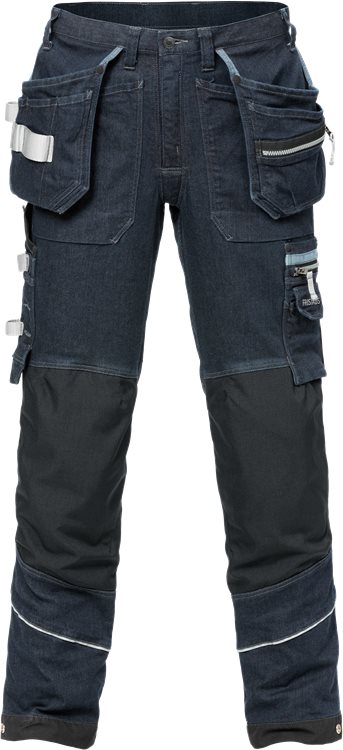 Rakentajana denim stretch housut 2131 DC - Fristads Työhousut - 124152-545 - 1