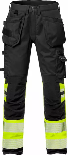 HV Rak.Str.hous LK1 2706 PLU,Kelta/Musta - Fristads Huomiohousut - 127732-196 - 1