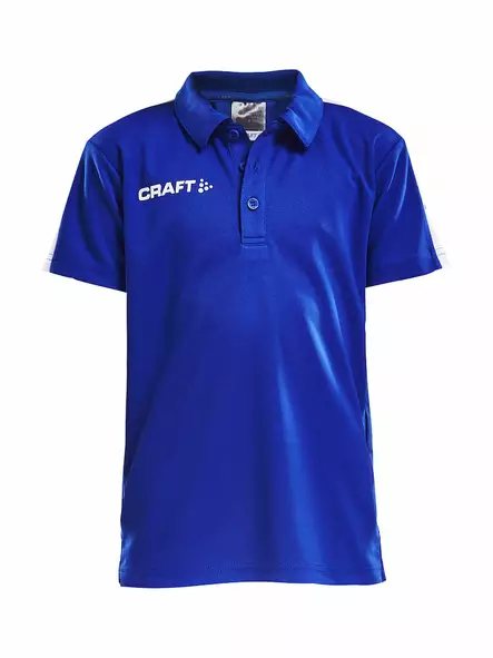 PROGRESS Polo Pique JR, CLUB COBOLT/WHIT - Craft Vaatteet - 1905637-1346 - 1