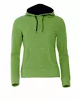 Clique Classic Hoody Ladies, Green Melan - Clique Vaatteet - 021042-676 - 1