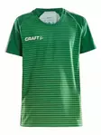 Pro Control Stripe Jersey Jr, Team Green - Craft Vaatteet - 1906700-651606 - 1