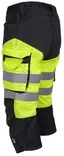 Leijona Stretch Caprihousut HiVis, Ke/Mu - Huomioshortsit - 132904-196 - 4