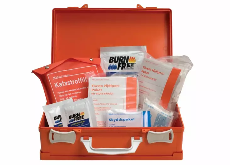 Akla 91166 Ensiapupakkaus Isoille vammoi - Ensiaputuotteet - 91166 - 1