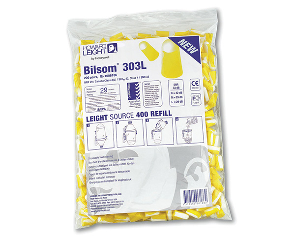 Bilsom 303L Korvatulppa TÄYTTÖ, 200pr - Korvatulpat - 1006186 - 1