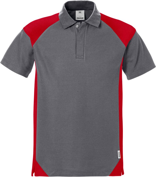 Collegepusero 7048 SHV, Harmaa/Punainen - Fristads Työpaidat - 122408-866 - 1