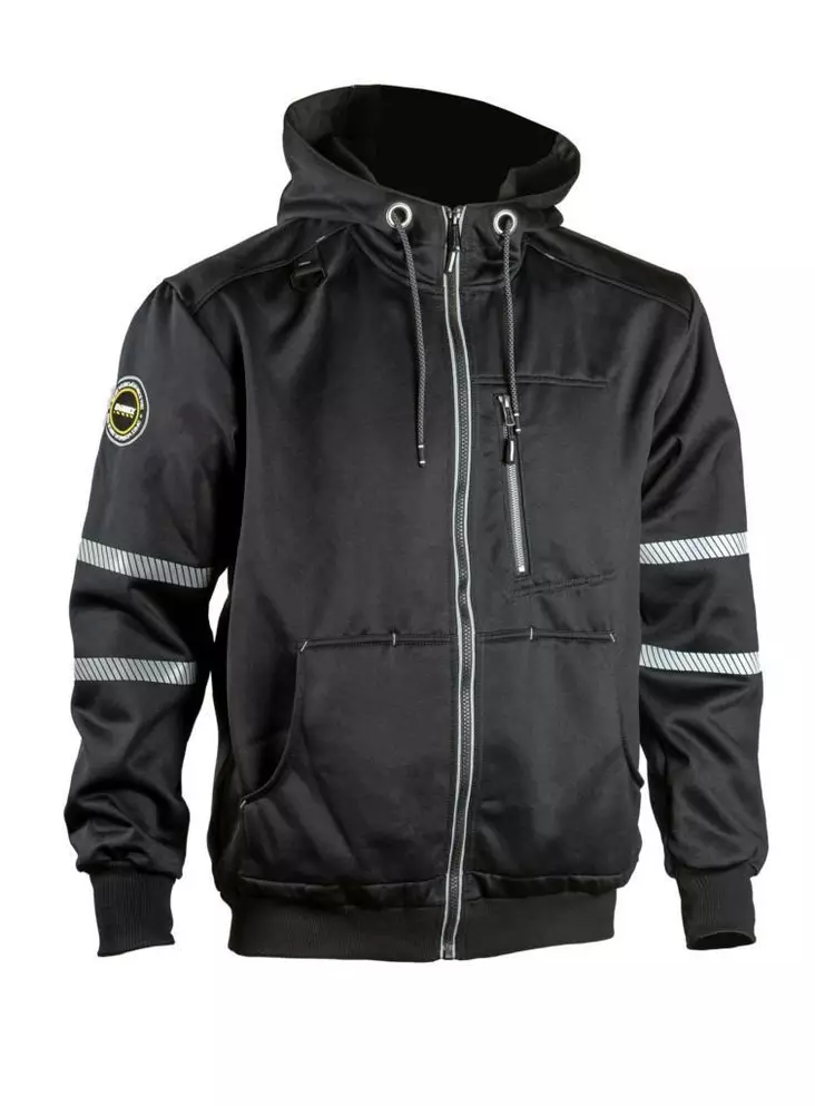 Dimex 4366+ Huppari musta - Dimex Työpaidat - D4366 - 1