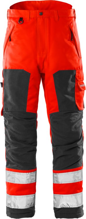 HV talvihousut LK2, 2034 PP, Punainen/Mu - Fristads Huomiohousut - 100984-396 - 1