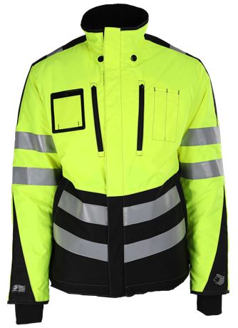 Leijona Talvitakki HiVis 3.0, Kelta/Must - Huomiotakit - 131867-196 - 1