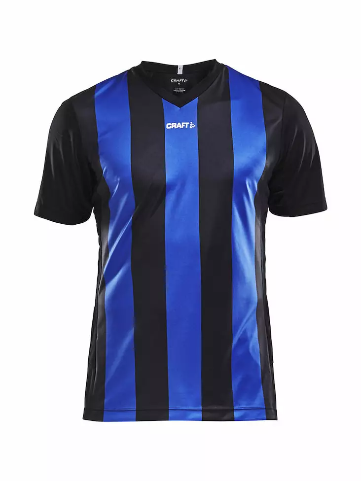 PROGRESS Jersey Stripe Men, BLACK/CLUB C - Craft Vaatteet - 1905562-9346 - 1
