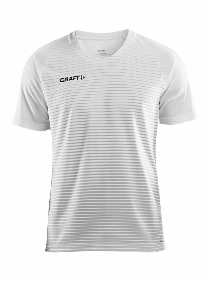 Pro Control Stripe Jersey M, White/Silve - Craft Vaatteet - 1906698-900926 - 1