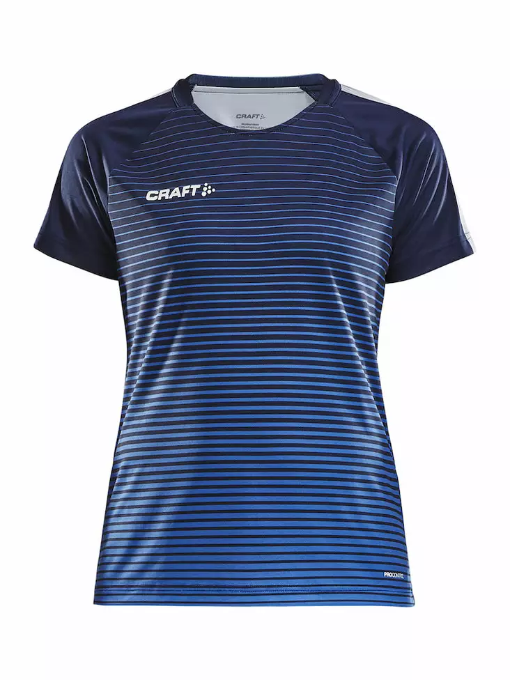 Pro Control Stripe Jersey W, Navy/Club C - Craft Vaatteet - 1906699-390346 - 1