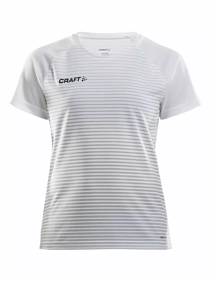 Pro Control Stripe Jersey W, White/Silve - Craft Vaatteet - 1906699-900926 - 1