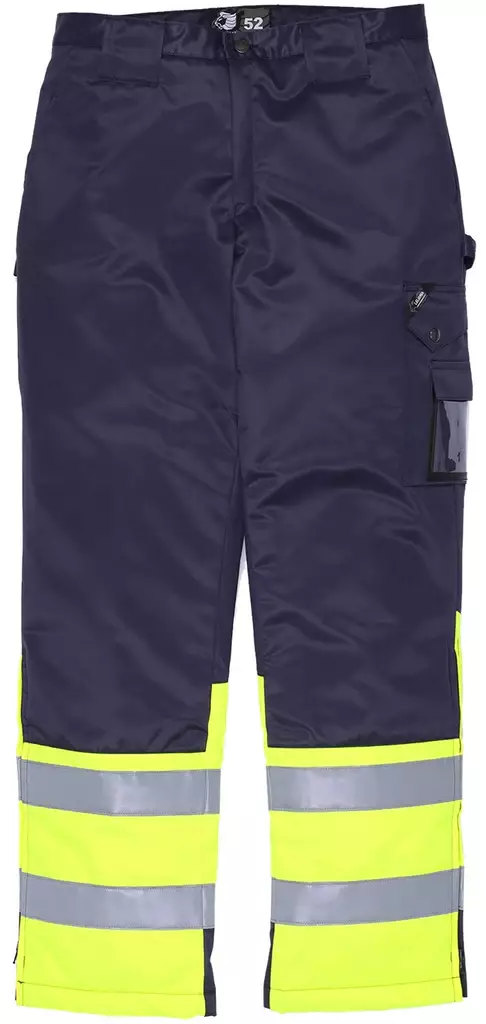 Talvihousut HiVis 1.0, kelta/sininen - Huomiohousut - 117876-556 - 1