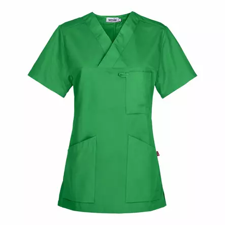 Smila 70102 Alva v-blouse w, emerald - Työpaidat - 70102-17 - 1