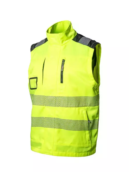 Huomioliivi keltainen EN 20471 Lk.2 - Priha Huomioliivit - 4147 - 1