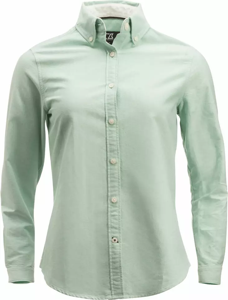 C&B Belfair Oxford Shirt Ladies', Vihreä - Cutter & Buck Vaatteet - 352401-67 - 1